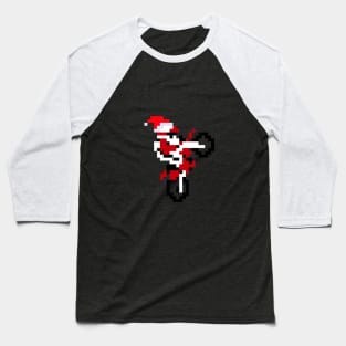 Excite Bike Christmas Baseball T-Shirt